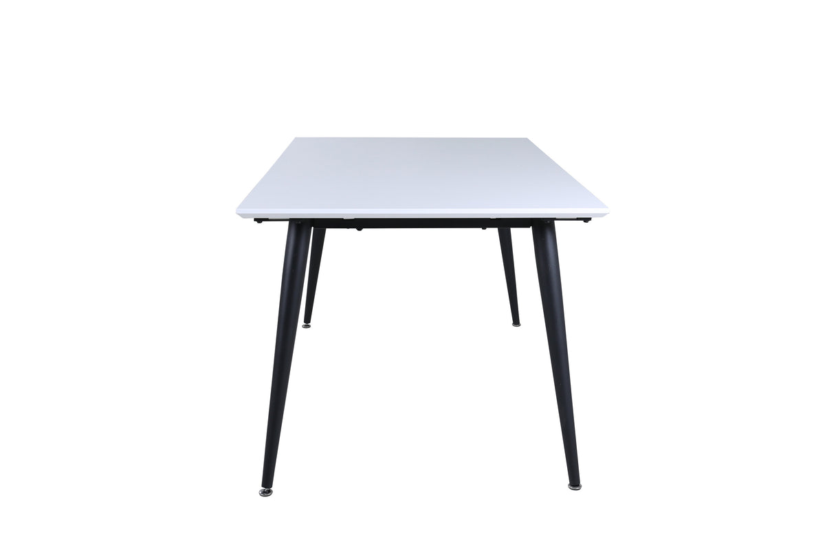 Jimmy spisebord - 150 × 90 cm - sort, hvid - billede 3