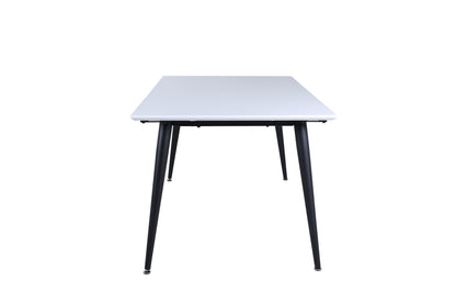Jimmy spisebord - 150 × 90 cm - sort, hvid - billede 3