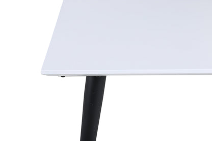 Jimmy spisebord - 150 × 90 cm - sort, hvid - billede 4