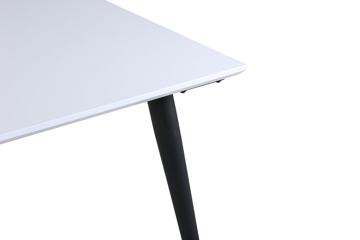 Jimmy spisebord - 150 × 90 cm - sort, hvid - billede 5