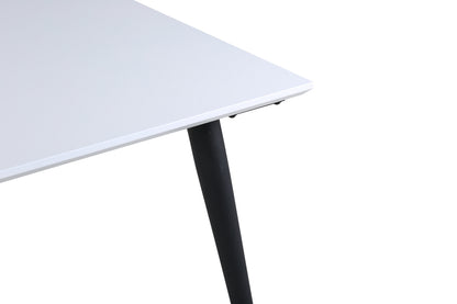 Jimmy spisebord - 150 × 90 cm - sort, hvid - billede 5