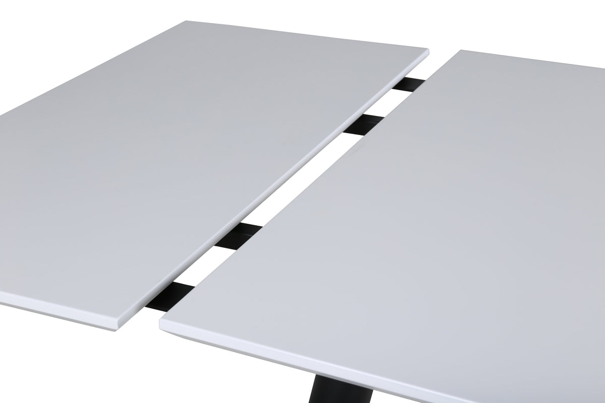 Jimmy spisebord - 150 × 90 cm - sort, hvid - billede 7