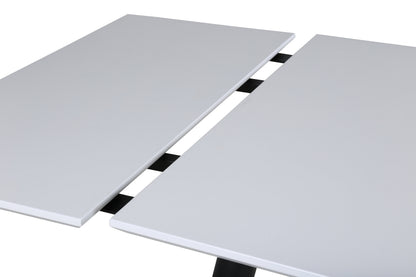 Jimmy spisebord - 150 × 90 cm - sort, hvid - billede 7
