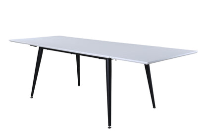 Jimmy spisebord - 150 × 90 cm - sort, hvid - billede 10