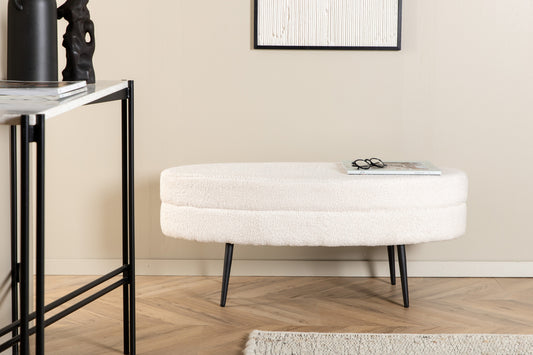 Otto Ottoman 40 x 41 x 100 Hvid