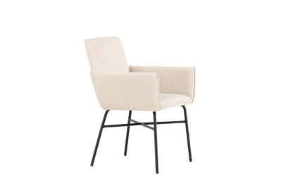 Petra spisebordsstol - beige, sort - billede 11