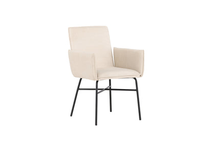 Petra spisebordsstol - beige, sort - billede 12