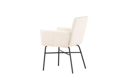 Petra spisebordsstol - beige, sort - billede 5