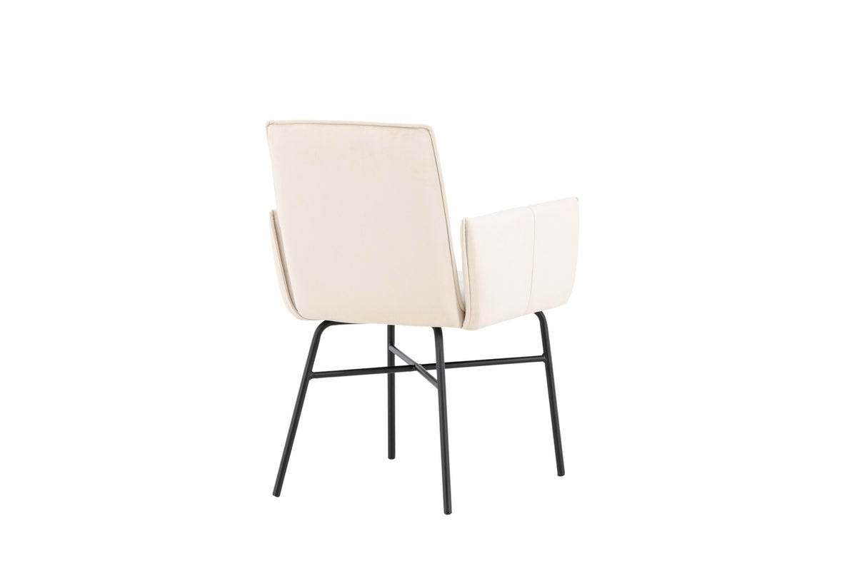 Petra spisebordsstol - beige, sort - billede 8
