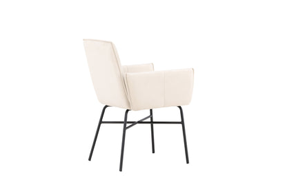 Petra spisebordsstol - beige, sort - billede 9
