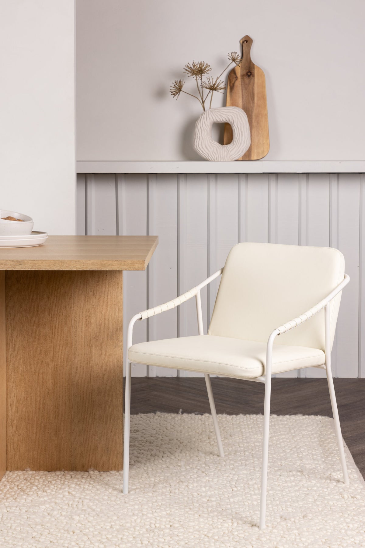 Tvist spisebordsstole - beige - 2 stk. - billede 17