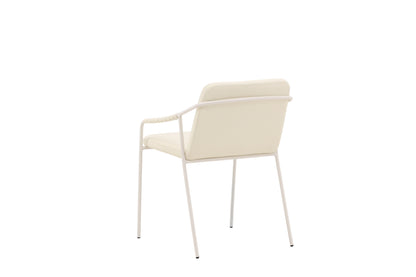 Tvist spisebordsstole - beige - 2 stk. - billede 7