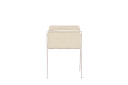 Tvist spisebordsstole - beige - 2 stk. - billede 8