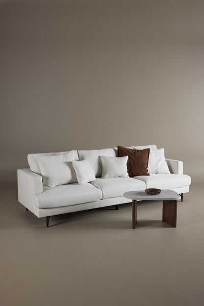 Sofia 3-personers sofa - beige, sort - billede 17