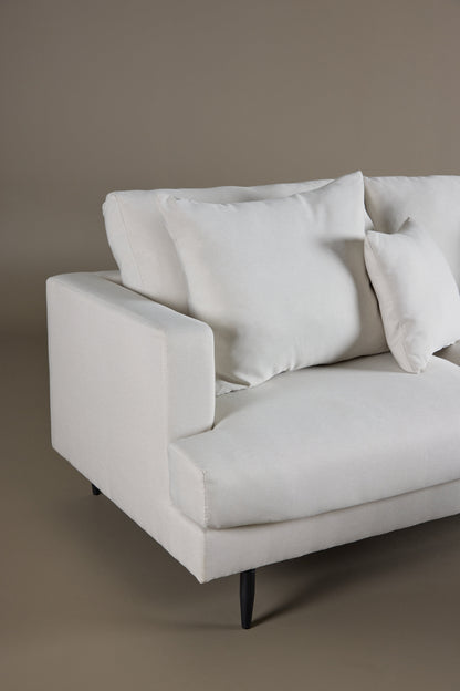 Sofia 3-personers sofa - beige, sort - billede 18
