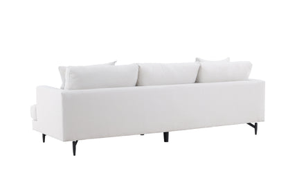Sofia 3-personers sofa - beige, sort - billede 6