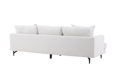 Sofia 3-personers sofa - beige, sort - billede 8