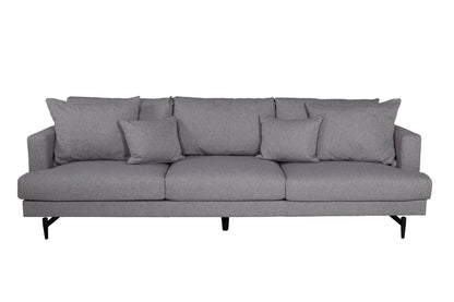Sofia 3-personers sofa - sort, grå - billede 1