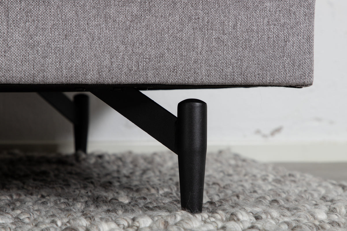 Sofia 3-personers sofa - sort, grå - billede 15