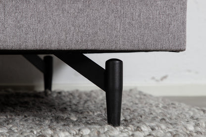 Sofia 3-personers sofa - sort, grå - billede 15