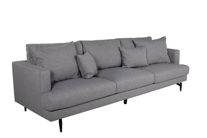 Sofia 3-personers sofa - sort, grå - billede 2