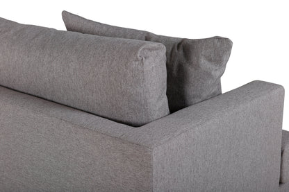 Sofia 3-personers sofa - sort, grå - billede 6