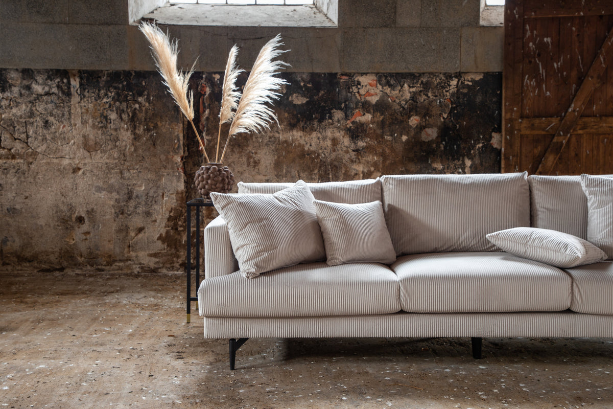 Sofia 3-personers sofa - beige, sort - billede 16