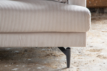 Sofia 3-personers sofa - beige, sort - billede 17