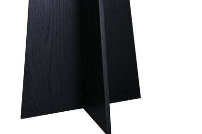 Bootcut rundt spisebord - Ø110 cm - sort - billede 10