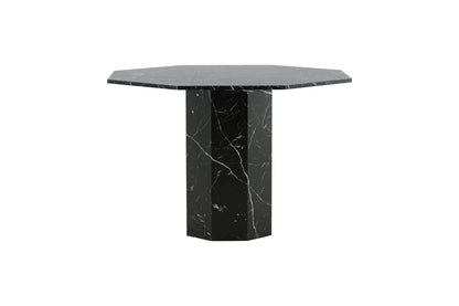 Marbs rundt spisebord - Ø110 cm - sort - billede 1