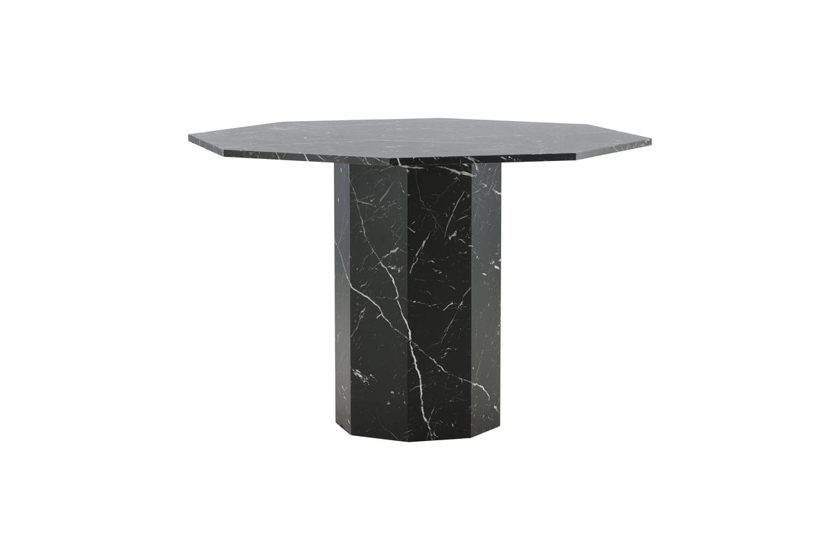 Marbs rundt spisebord - Ø110 cm - sort - billede 4