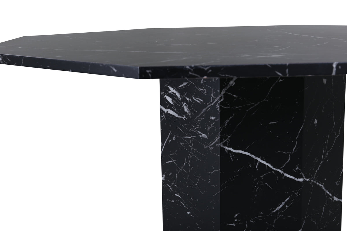 Marbs rundt spisebord - Ø110 cm - sort - billede 8