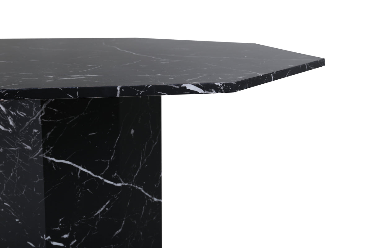 Marbs rundt spisebord - Ø110 cm - sort - billede 9