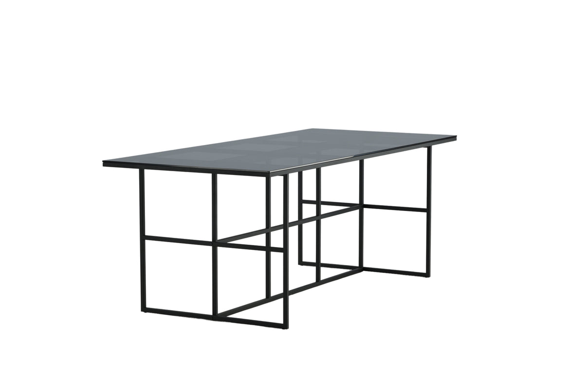 Leif spisebord - 200 × 90 cm - sort - billede 5