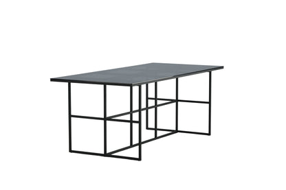 Leif spisebord - 200 × 90 cm - sort - billede 5