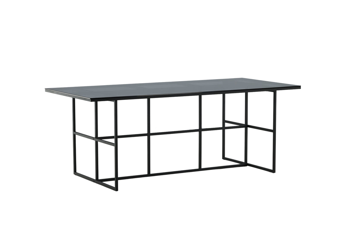 Leif spisebord - 200 × 90 cm - sort - billede 6