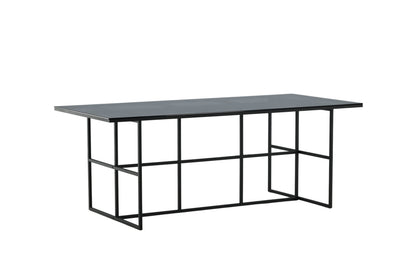 Leif spisebord - 200 × 90 cm - sort - billede 6