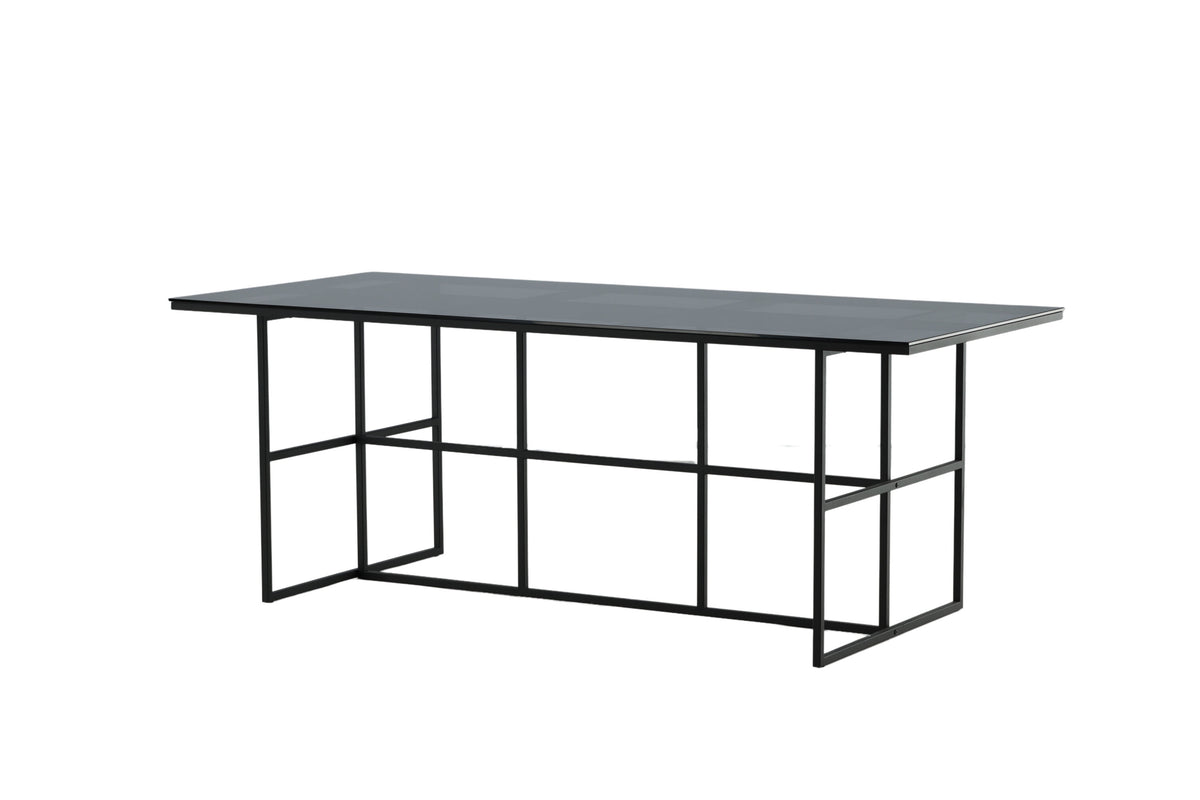 Leif spisebord - 200 × 90 cm - sort - billede 8