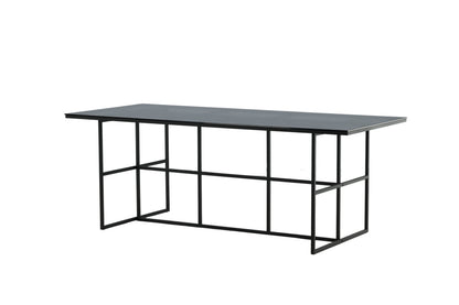 Leif spisebord - 200 × 90 cm - sort - billede 8