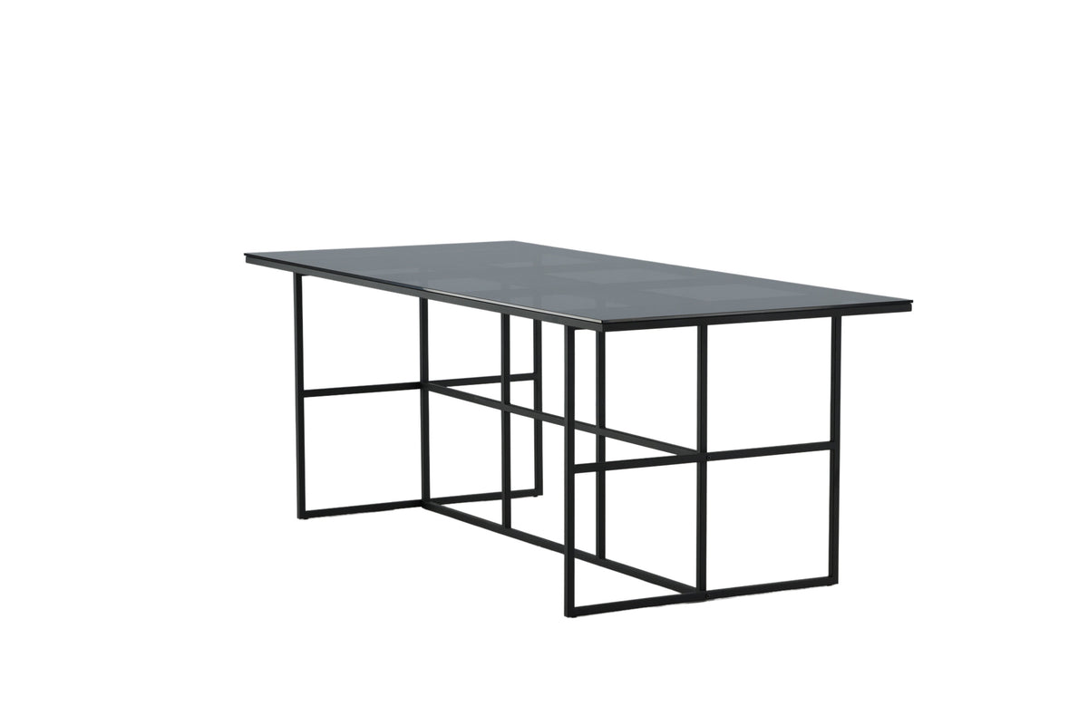 Leif spisebord - 200 × 90 cm - sort - billede 9