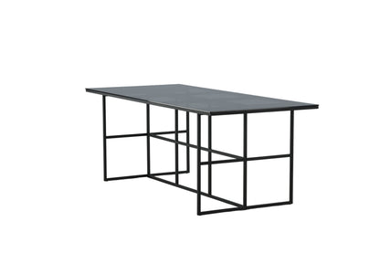 Leif spisebord - 200 × 90 cm - sort - billede 9