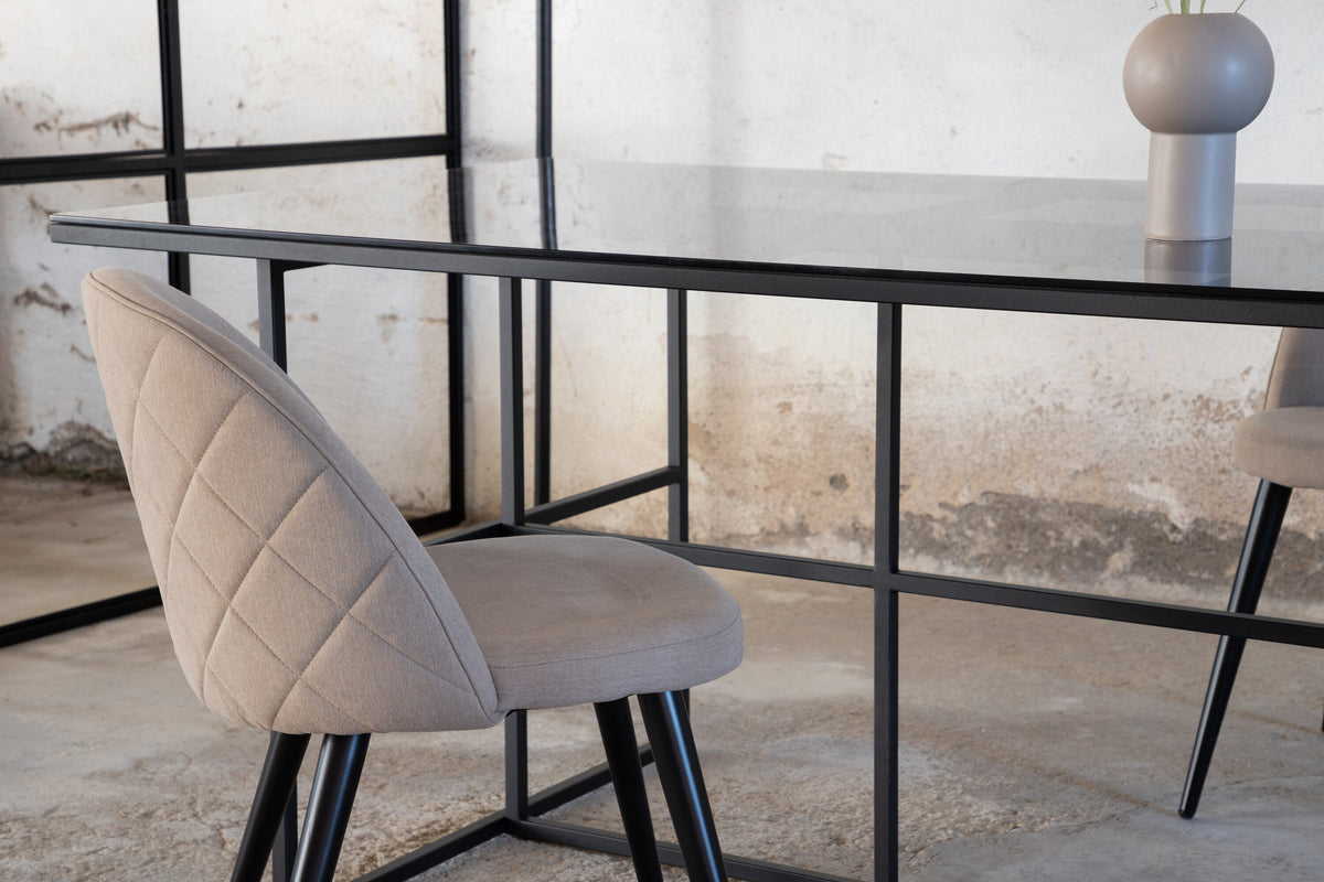 Leif spisebord - 200 × 90 cm - sort - billede 14