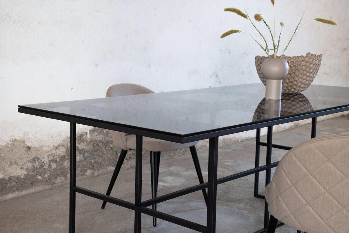 Leif spisebord - 200 × 90 cm - sort - billede 15