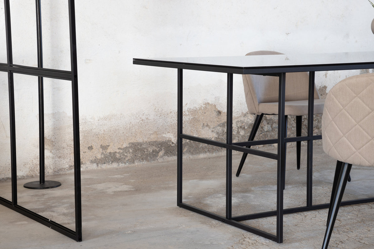 Leif spisebord - 200 × 90 cm - sort - billede 16