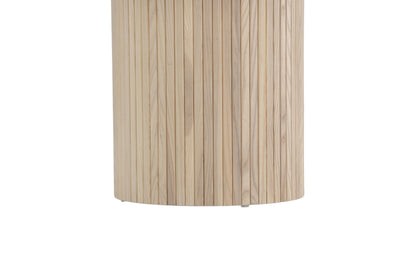 Bianca rundt spisebord - Ø110 cm - hvidpigmenteret, sort, hvid - billede 14