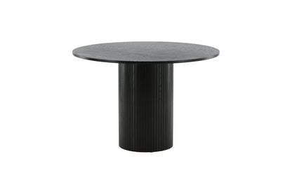 Bianca rundt spisebord - Ø110 cm - sort - billede 14