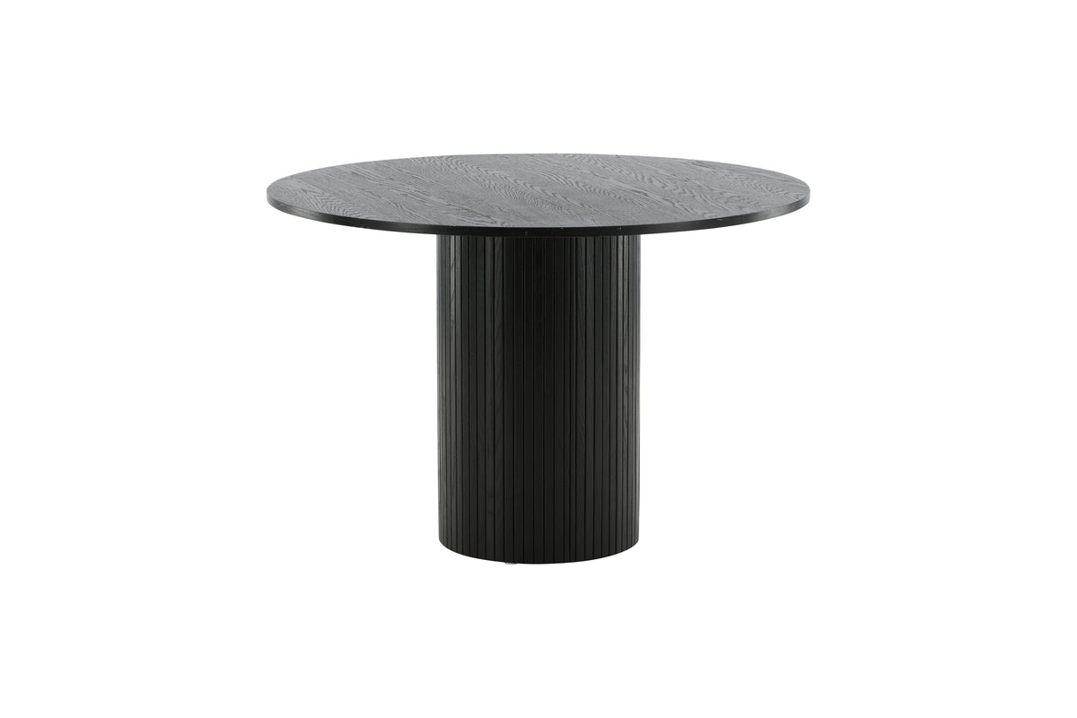 Bianca rundt spisebord - Ø110 cm - sort - billede 15