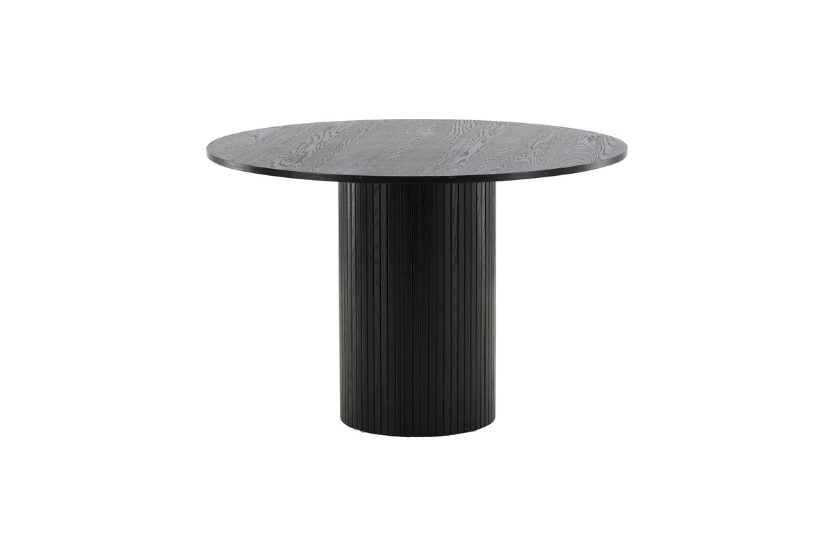 Bianca rundt spisebord - Ø110 cm - sort - billede 16