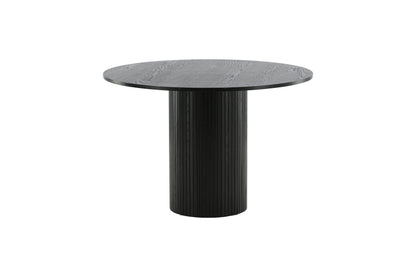 Bianca rundt spisebord - Ø110 cm - sort - billede 16