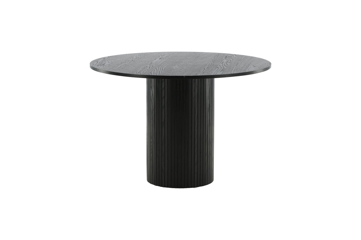 Bianca rundt spisebord - Ø110 cm - sort - billede 10